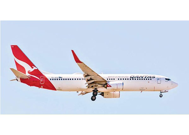 涉事澳航客機為波音737。