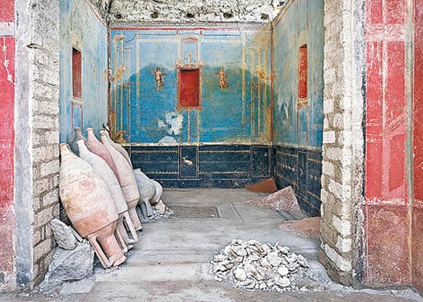 意大利龐貝古城發現藍色聖堂