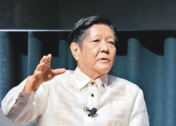 小馬可斯指菲律賓須對印太局勢作應對準備。（Getty Images圖片）