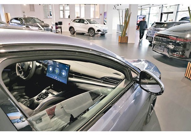 中國品牌電動車一直有在德銷售。