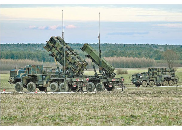 烏克蘭急切需要愛國者導彈防禦系統。（Getty Images圖片）