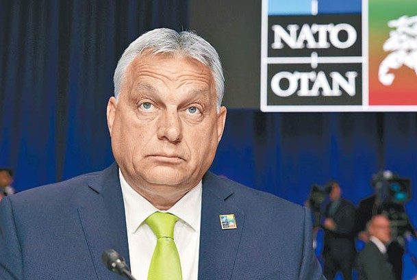 歐爾班重申，匈牙利不會參與北約在烏克蘭的行動。