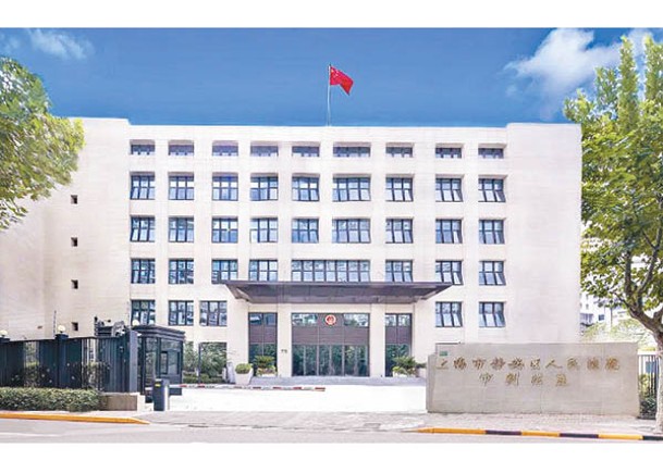 涉事案件在上海市靜安區人民法院（圖）審理。