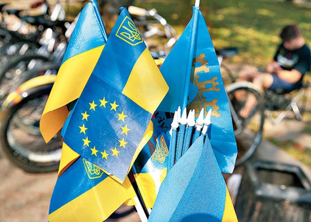 烏克蘭已滿足加入歐盟的談判條件。（Getty Images圖片）