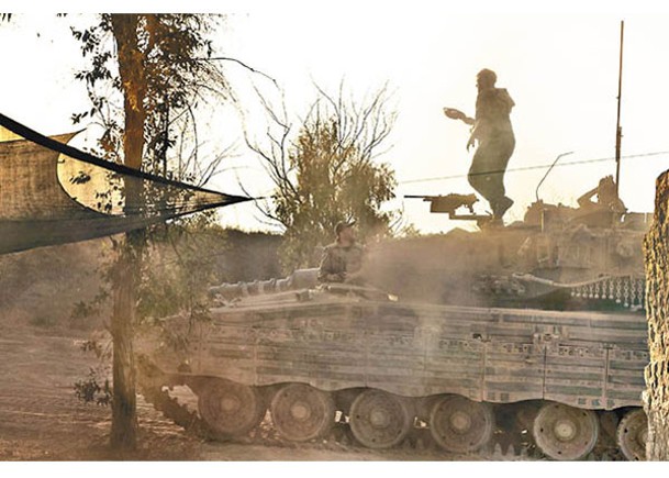 加薩地帶戰況持續。（Getty Images圖片）