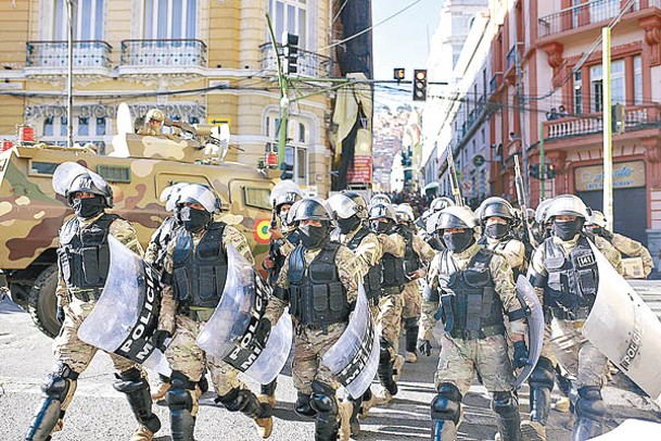 玻利維亞發生軍事政變。（Getty Images圖片）