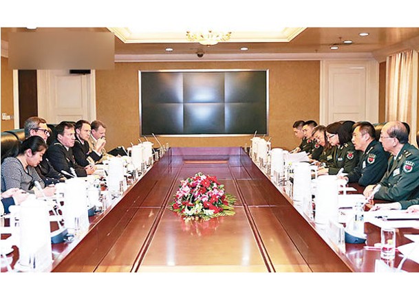 第13次中法兩軍防務戰略磋商早前在京舉行。