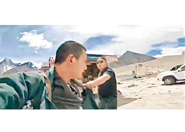 西藏打人事件  警：4涉案者為遊客