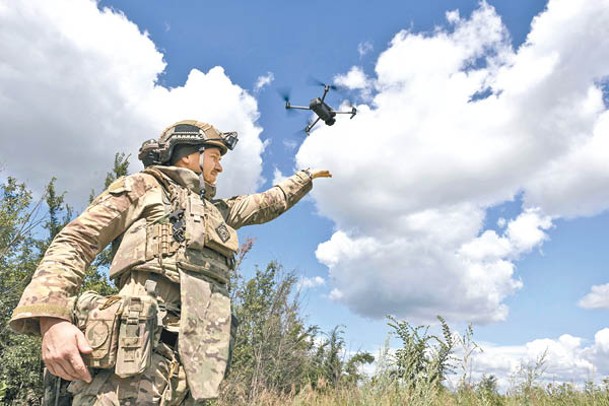 白羅斯證實烏軍無人機在邊境活動增加。（Getty Images圖片）