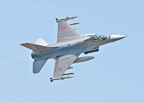 丹麥承諾將會向烏交付F16戰機，詳情待烏克蘭準備就緒便對外公開。（Getty Images圖片）