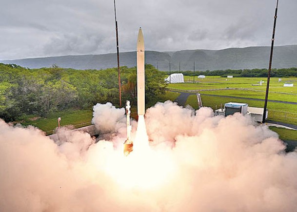 美軍最近在夏威夷完成高超音速導彈測試。
