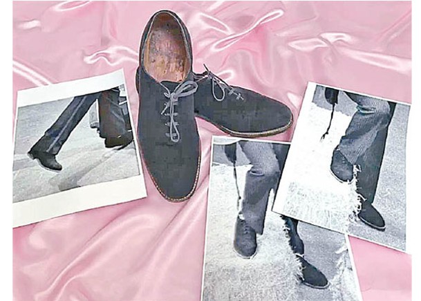 皮禮士利曾在電視節目中穿過該雙皮鞋。