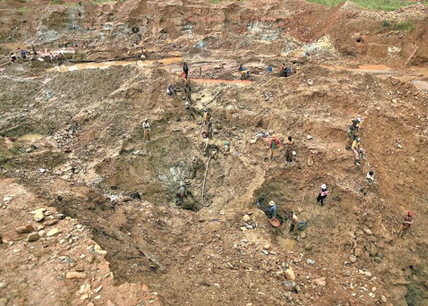 剛果民主共和國主要出產礦物。（Getty Images圖片）