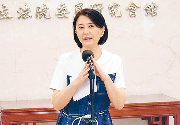 台灣國民黨立委王鴻薇。（中時電子報圖片）