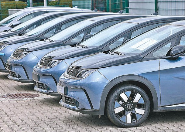 歐盟對華電動車加徵關稅一事引起連串風波。（Getty Images圖片）