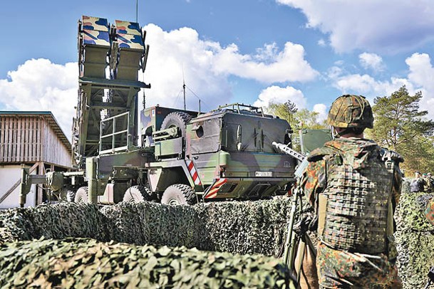 德國向烏克蘭提供愛國者防空系統。（Getty Images圖片）