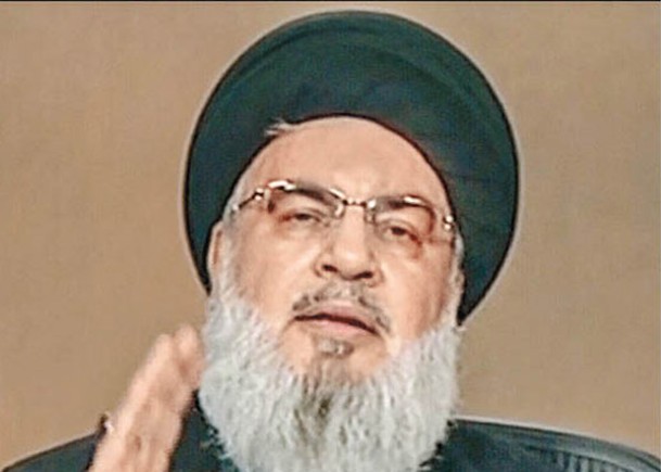 納斯魯拉稱倘加薩停火，真主黨願停戰。