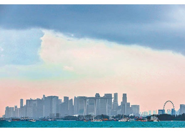 新加坡氣象署指，高降雨量可為該國帶來一些降溫效應。