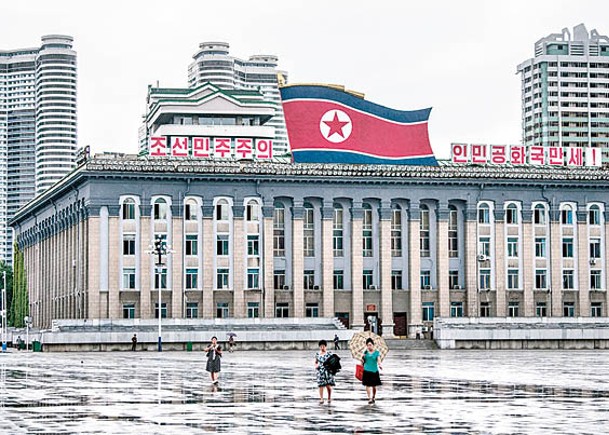 李一奎與家人離開北韓。圖為平壤。（Getty Images圖片）