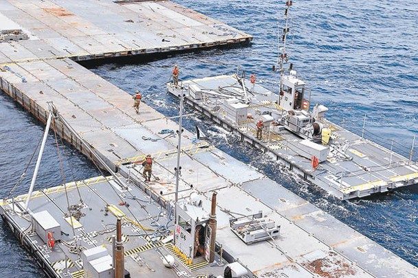 美軍宣布加薩地帶的臨時碼頭已經完成任務。