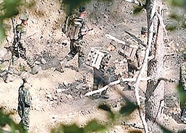 北韓軍隊近期鋪設地雷，多次引起爆炸。