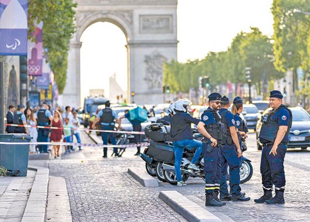 巴黎奧運將開幕  男子持刀襲警中槍危殆