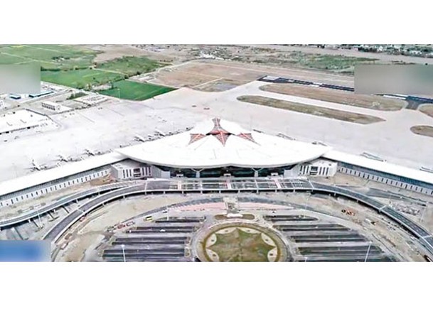 圖為拉薩貢嘎國際機場T3航站大樓。
