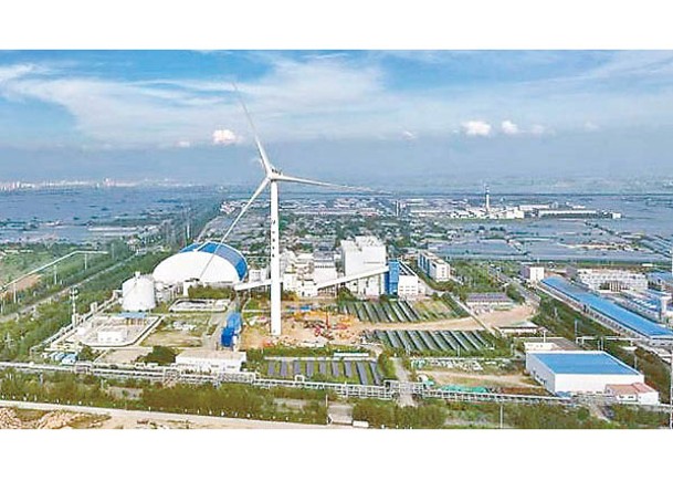全球單機容量最大風電機組啟動發電。