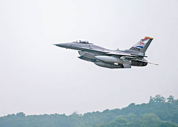 駐韓美軍組F16超級中隊  檢驗戰鬥力