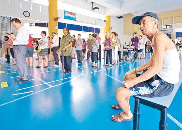 新加坡選民過往投票情況。<br>（Getty Images圖片）