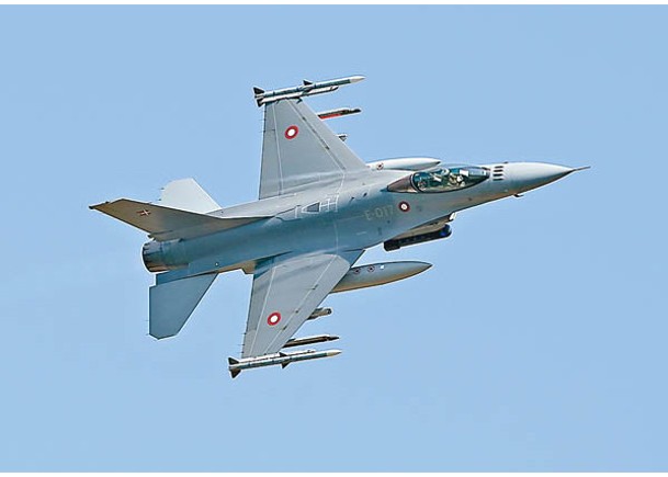 烏軍終接收F16。（Getty Images圖片）