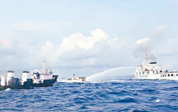 中國與菲律賓多次在南海發生衝突。