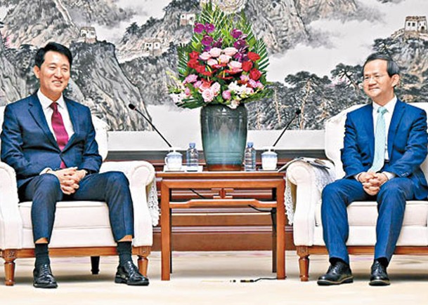 首爾北京市長會談  商加強經濟合作
