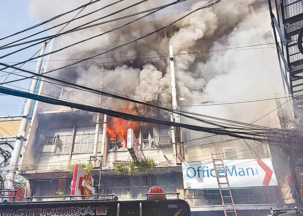 馬尼拉唐人街建築物大火  11死