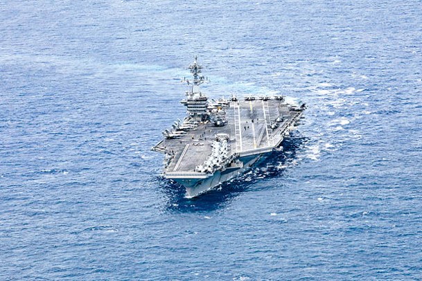 美國航母林肯號將會調派往中東部署。