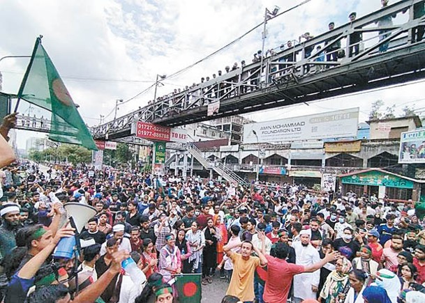 孟加拉再爆反政府衝突逾50死