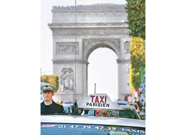 巴黎的士業界指奧運期間生意受挫。（Getty Images圖片）