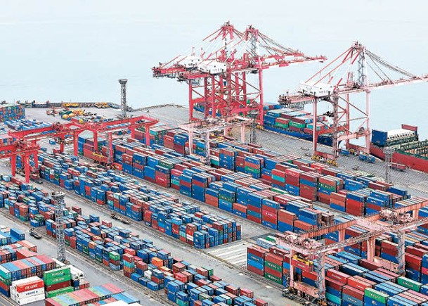 南韓再成為中國第二大進口來源國。 （Getty Images圖片）
