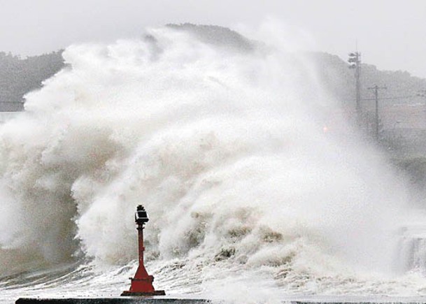 日本氣象廳預計颱風將會接近關東地區。（Getty Images圖片）