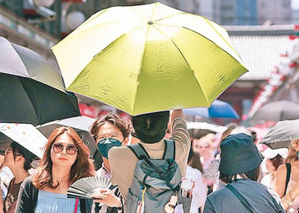 東京今夏248人疑中暑亡  長者居多