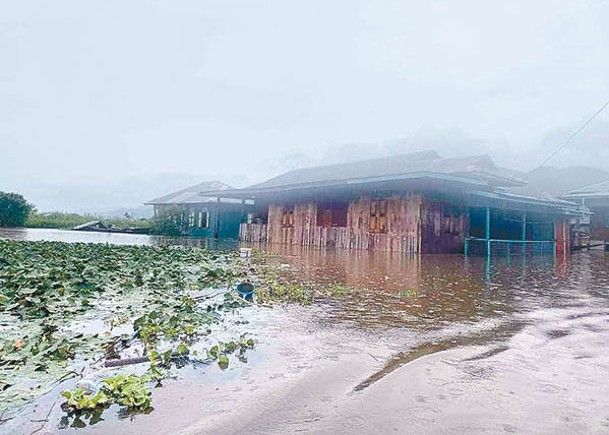 摩羯為緬甸帶來嚴重暴雨引發洪災。