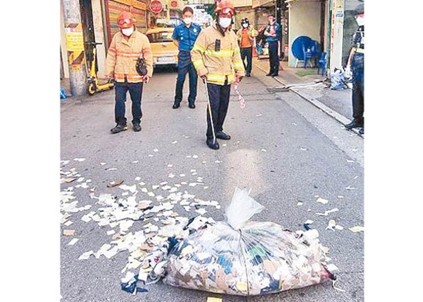 朝再空飄垃圾氣球  首爾京畿道遭殃