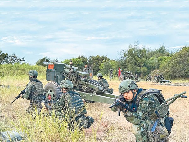 台灣軍方近年與美軍的合作大幅增加。（中時電子報圖片）