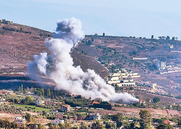 以色列軍隊繼續空襲黎巴嫩。（Getty Images圖片）