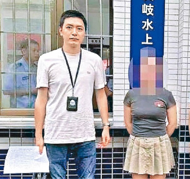 警方抓獲涉案疑犯。