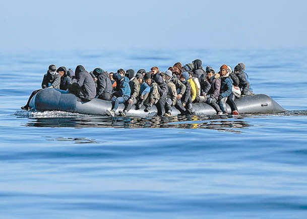 英倫海峽是偷渡熱門地點。  （Getty Images圖片）