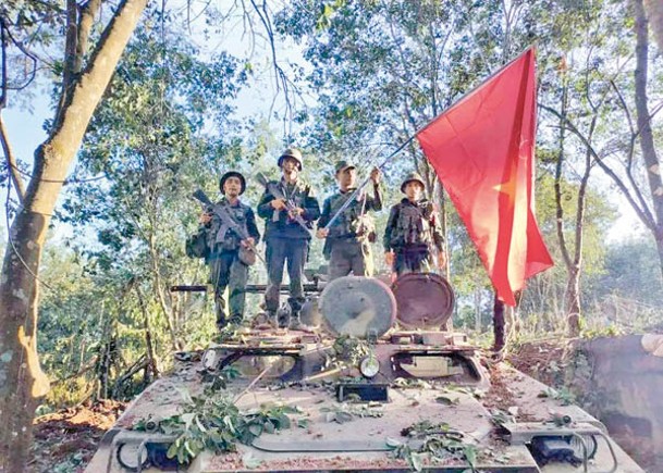 緬甸民族民主同盟軍去年向政府軍發動攻勢。