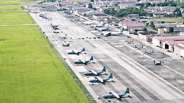 駐日美軍司令部目前設在東京都多摩地域西部橫田基地。