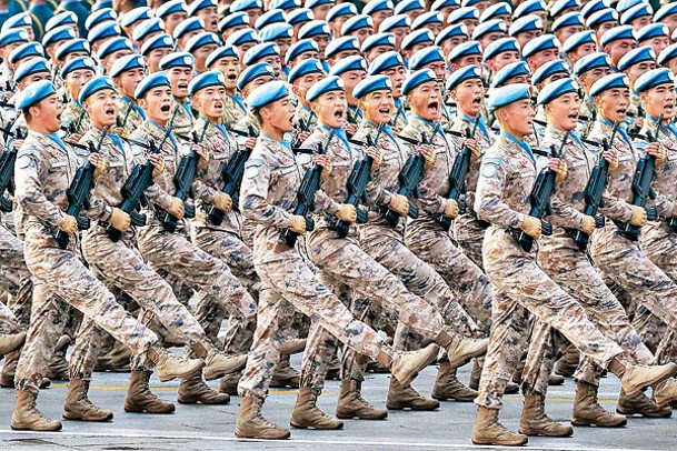 解放軍軍力加強，美國擬加強部署。（Getty Images圖片）