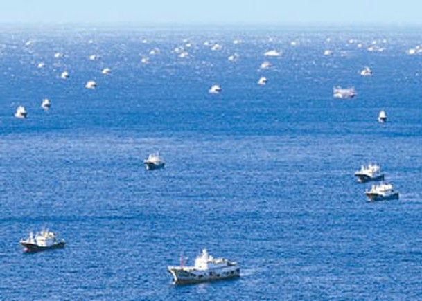 逾500華漁船駛入濟州島避風